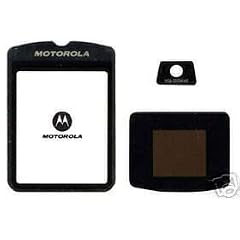 Razr V3 Displayglas / Displayscheibe 3 Teilig Original Motorola
