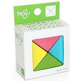 Tegu Magnetic Wooden Block Tints Triangles Set (4 Piece)