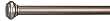 Umbra Capella 48 to 88-Inch Curtain Rod, Pewter