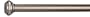 Umbra Capella 88-Inch-to-120-Inch Drapery Rod, Pewter