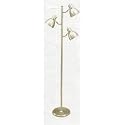 Grandrich G-1355ST 3 Light Tree Lamp- Steel