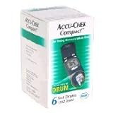 Accu-Chek Compact Plus Glucose Monitor Compact Test Strips Pack of 51