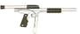 Phantom Stock Class Pump Paintball Gun - 45 Grip VSC- Silver