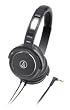 Audio-Technica Solid Bass Over-Ear Headphones (ATH-WS55BK)