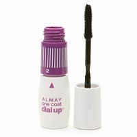 Almay One Coat Dial Up Mascara, Black, 0.22-Ounce