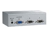 Equip KVM Switch (Desktop, 2-Port PS/2) silber