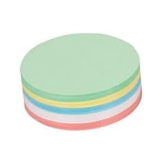Maul Moderationskarten rund 9,5cm Durchmesser sortiert VE=250 St�ck