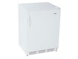Summit AL750 5.5 cu. ft. Counter-Depth Compact Refrigerator with Interior Light and Adjustable Shelves: White