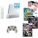 Nintendo Wii Game System Bundle - Wii Sports, Super Smash, Alien, Trauma Center, Battalion Wars 2