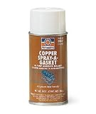 Permatex 80697 Copper Spray-A-Gasket Hi Temp Sealant, 12 oz. Aerosol Can