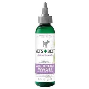 Veterinarian's Best Ear Relief Wash 4oz