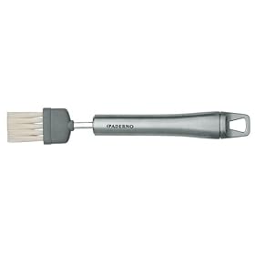 Paderno World Cuisine 48278-94 Pastry Brush, Stainless Steel Handle by Paderno World Cuisine