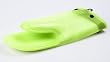 Green OrkaPlus 11" Silicone Oven Mitt with Cotton Lining