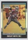 Dwight Smith #22/99 Tampa Bay Buccaneers (Football Card) 2001 Bowman Chrome Gold Refractor #118