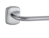 Single Towel Rail - enhances your bathrooms functionality (Brushed Chrome) (4