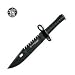 Smith & Wesson SW3B Special Ops M-9 Bayonet Special Force Knife, Black