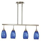 Hunter Kenroy Medici 4 - light Island Lamp, LAGOON