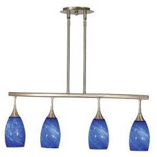 Hunter Kenroy® Medici 4 - light Island Lamp, LAGOON