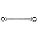 GearWrench 9215 17mm x 19mm Double Box Ratcheting Wrench