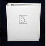 White Flower Greeting Card Keeper Album