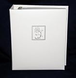 Large White Flower Greeting Card Keeper Album