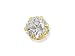 3MM CZ SINGLE SOLITAIRE STUD EARRING