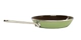 Review Chantal 63-28S LG / Chantal Enamel-On-Steel 11 1/2 Inch Omelette Pan, Garden Green