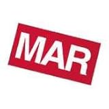 Magnetic Board Magnets, Months, 1x2, White on Black, 12/Set MAVFH17