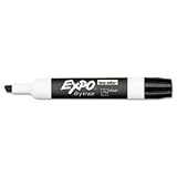 21 xYBlCcWL. SL160  Expo Low Odor Chisel Tip Dry Erase Markers, 12 Black Markers