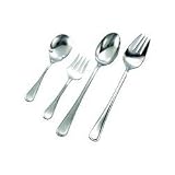Avalon Flatware Butter Spreader (AV-BK) Category: Stainless Steel Knives