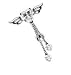 Body Accentz® Belly Button 316L Surgical Steel Navel Ring Heart Angel wings Body Jewelry 14g