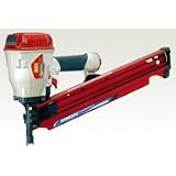 MAX SN883RH Full round head stick nailer. Drives 2" x .113" up to 3-1/4" x .148" 21 degree plastic collated and paper tape collated full round head stick nails