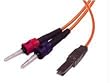 Cables To Go 33139 MTRJ/ST Duplex 62.5/125 Multimode Fiber Patch Cable (5 Meters, Orange)