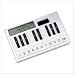Solar Piano Key Look Calculator Desk Accessory Gift