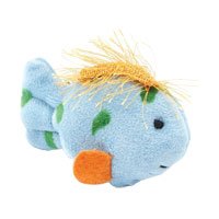 See Multipet International Look Who's Talking Cat Toy, Fish, 1-1/4-Inch