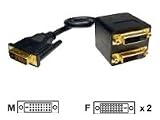 Cables Unlimited Premium 12-inch DVI-D Cable Splitter (PCM-2265)