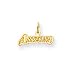 Arizona Diamondbacks 1/4in Pendant - 14kt Yellow Gold