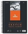 Canson Universal Heavy-Weight Sketch Pads Side Spiral Size 9 x 12