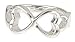 Tiffany Inspired Sterling Silver Double Loving Heart Ring