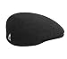 Authentic kangol Classic 504 Wool Ivy Flat Caps available in Black, Dark Grey and Navy