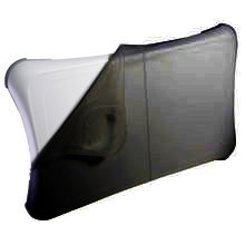 Nintendo Wii Fit Board Anti-Slip Grip Foot Pad Silicone Skin - Black