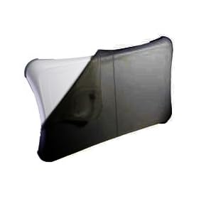 Nintendo Wii Fit Board Anti-Slip Grip Foot Pad Silicone Skin - Black