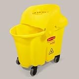 WaveBrake Institutional Mop Bucket and Wringer Combo