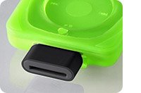 SendStation Dock Extender, schwarz (iPod/iPhone Dock Verlängerung mit Universal Dock Einsatz)