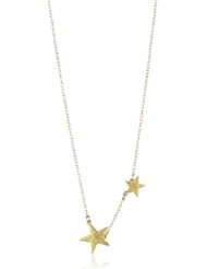 gorjana "Super Star" Gold-Tone Double Star Charm Necklace