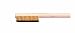 BRASS SCRATCH BRUSH WITH WOOD HANDLE