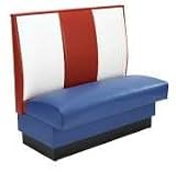 Review American Tables & Seating  / 3 Channel Back Booth - Single - 42