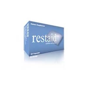 Restaid (60 Caps) Rest Aid Fast Acting All Natural Sleep