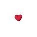 Lucks Dec-Ons Heart Charms 882 pk, Red