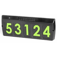 Green LED Solar Address Light by Universal Lighting and Decor
